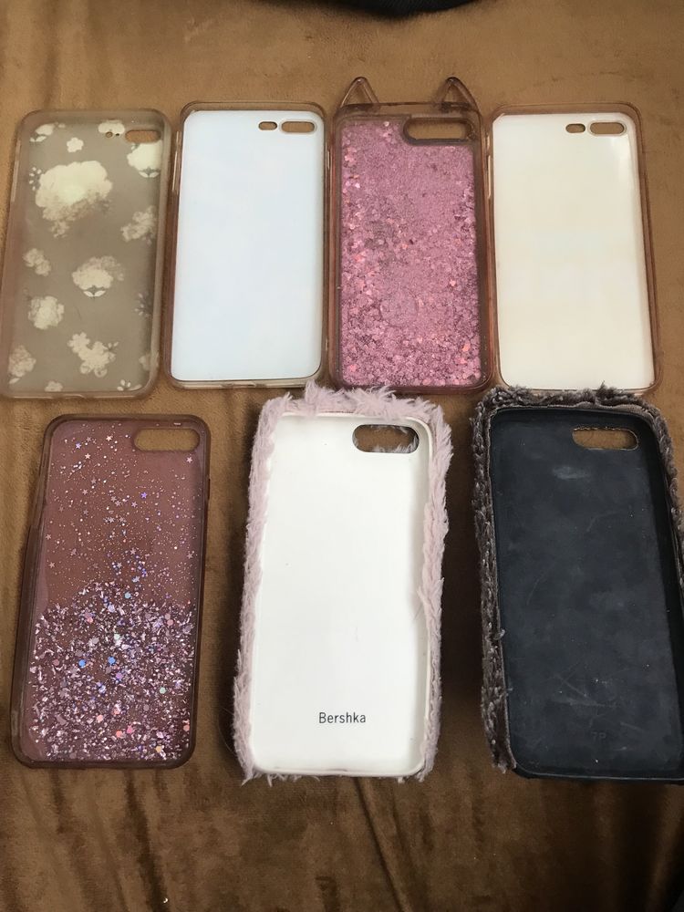 Etui case plecki iPhone 7+  (7sztuk)