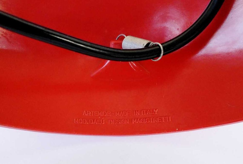 Candeeiro de mesa Italiano Artemide Dalú original 1960s