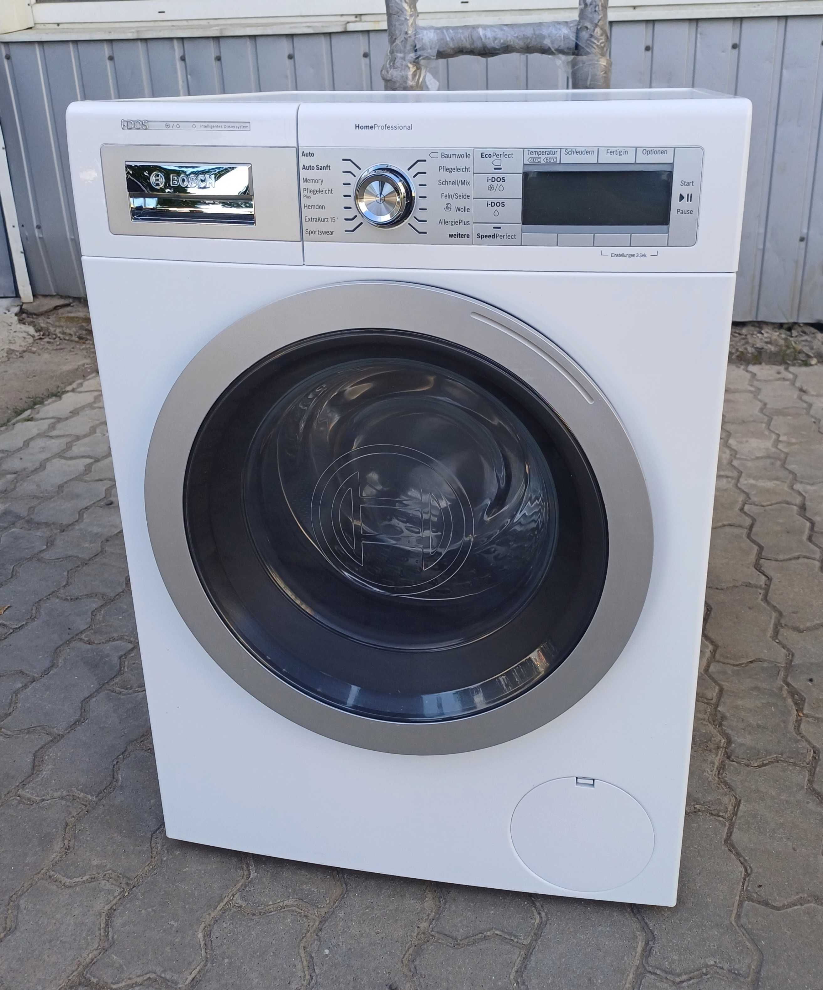 Пральна машина Bosch HomeProfessional WAY32842 система дозування i-Dos