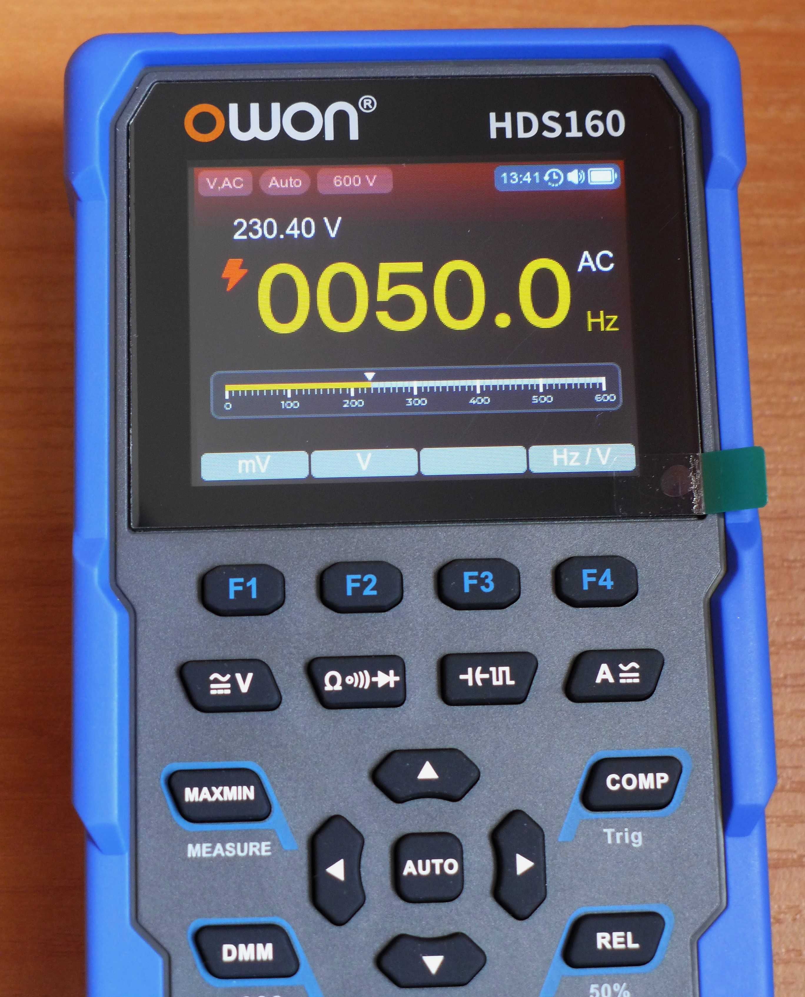 Мультиметр універсальний з функцією осцилографа OWON HDS160