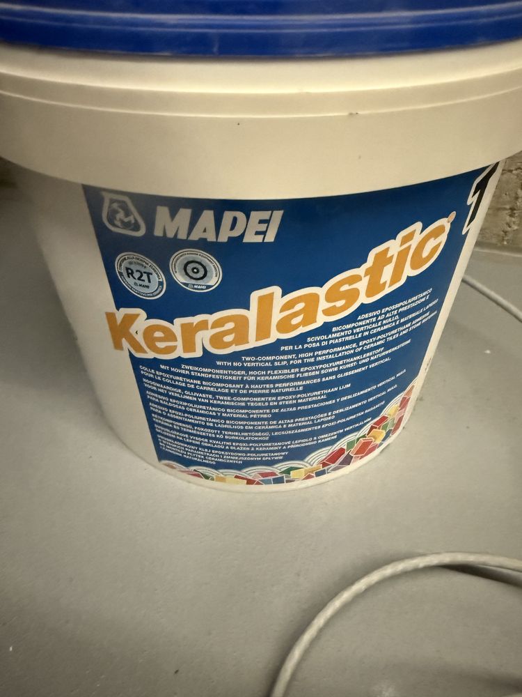 Klej do płytek i kamienia MAPEI KERALASTIC “T” biały 10kg