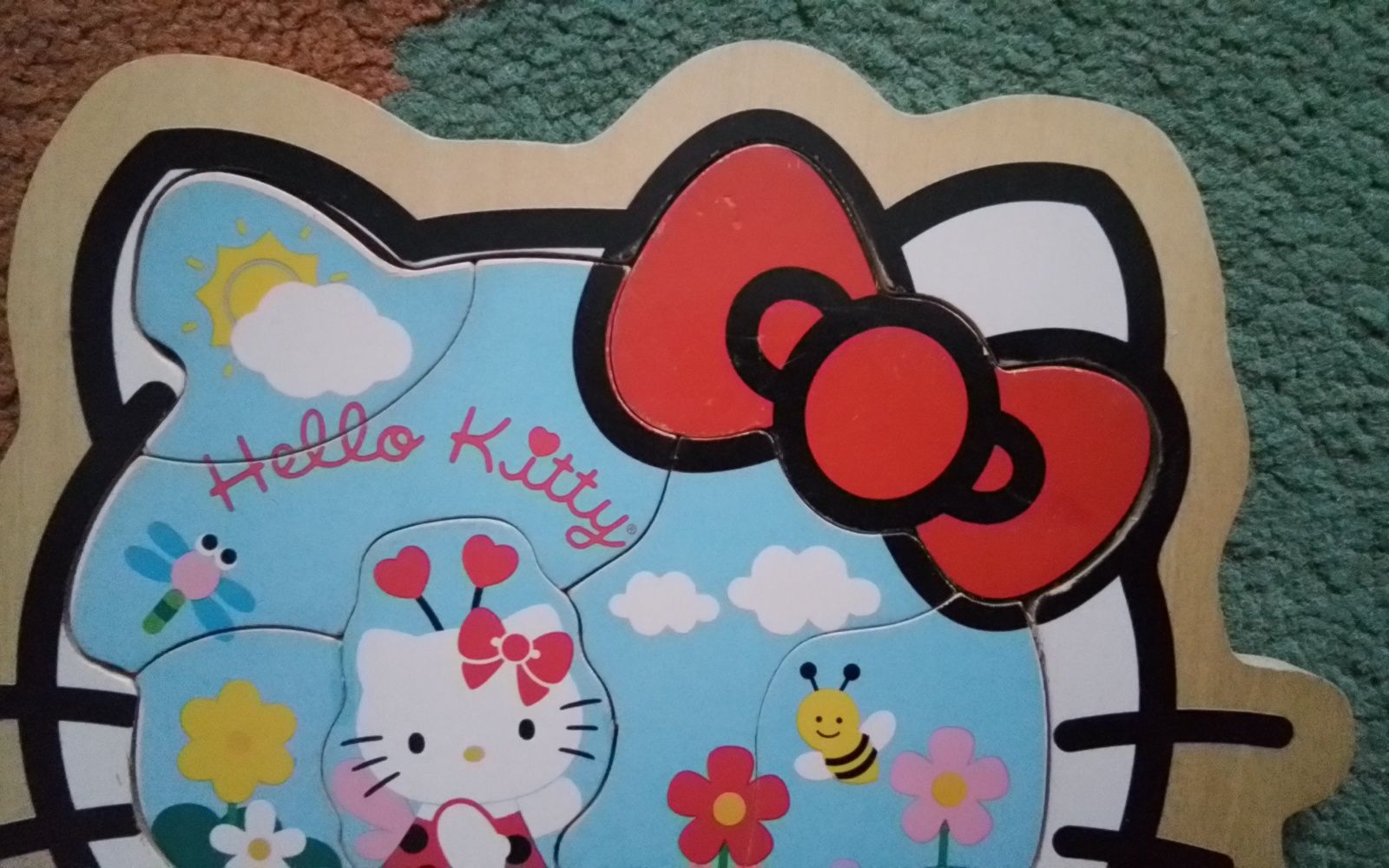 Puzzle drewniane Hello Kitty Eichhorn