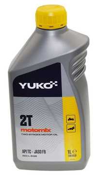 Масло для двухтактных двигателей YUKO MOTOMIX 2T 1л, смаз147