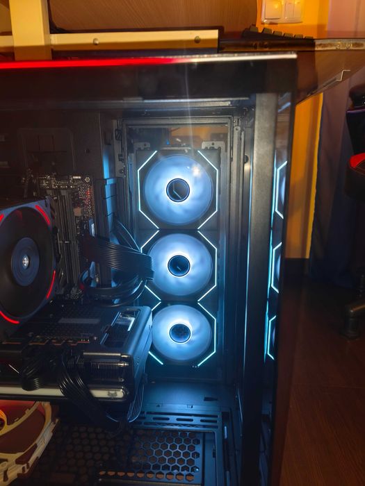 Lian Li UNI FAN SL120 Infinity Wireless RGB PWM Preto 120mm (Pack 3)