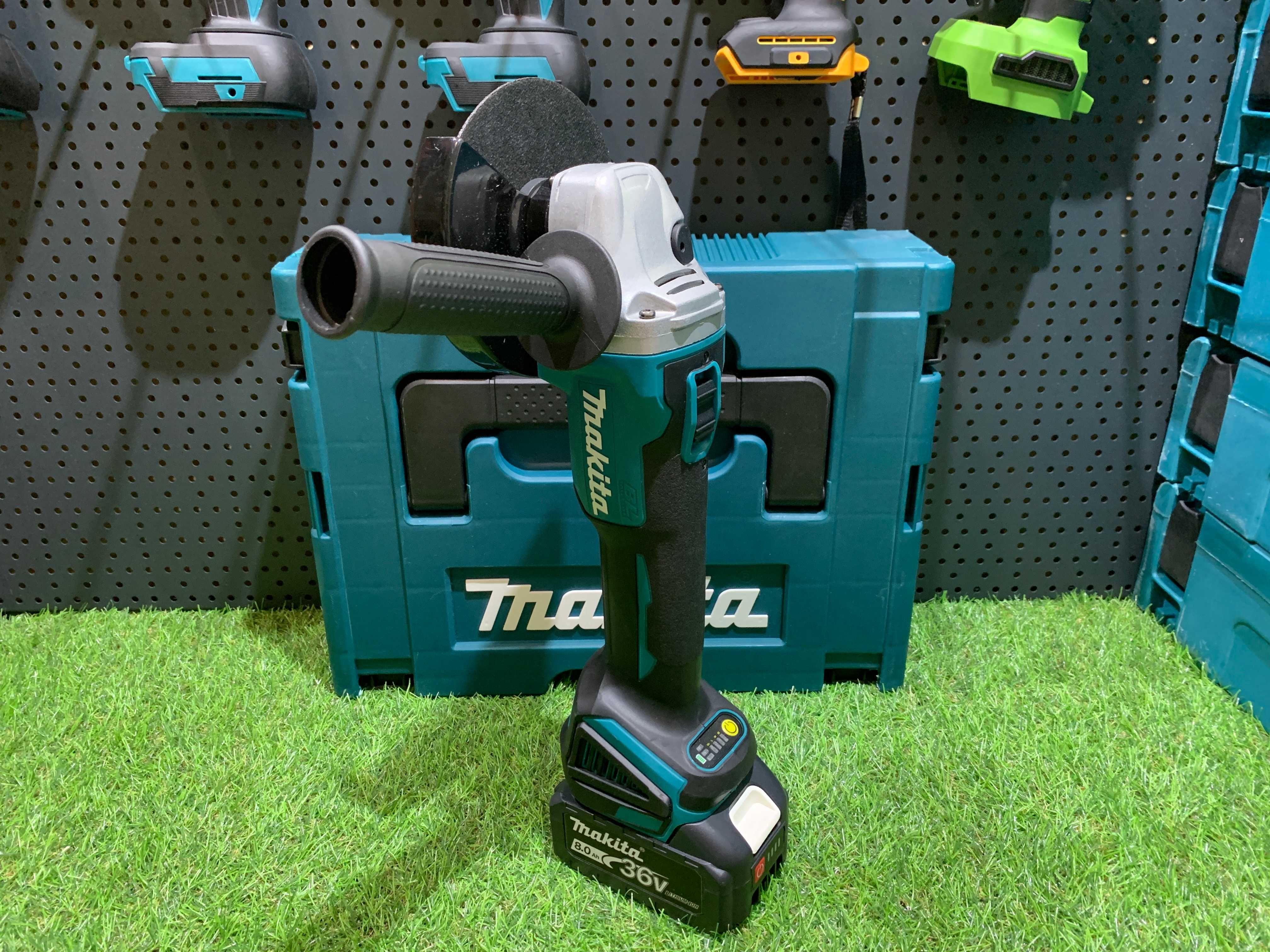 Акумуляторная Болгарка Makita DGA 504 36V8Ah Потужність 1200Вт