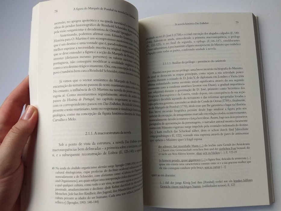O Marquês de Pombal em Obras de Reinhold Schneider e Alfred Döblin