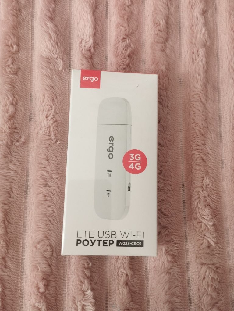 Роутер ERGO LTE USB Wi-Fi W023-CRC9