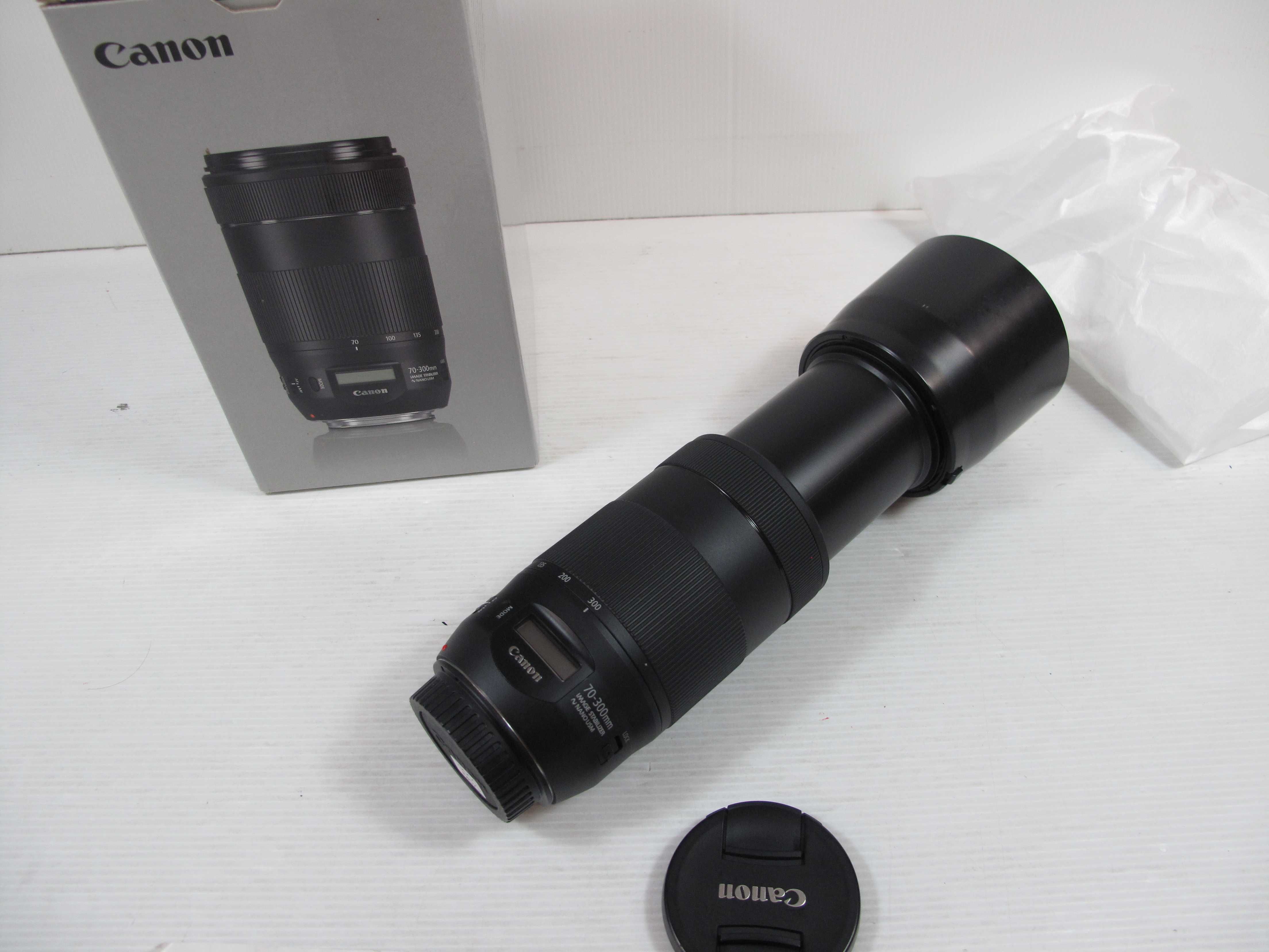 Canon EF 70-300 mm F/4.0-5.6 IS II USM NANO quase sem uso