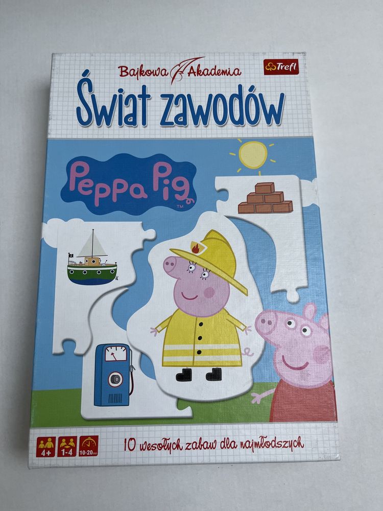 Świnka Peppa puzzle Świat Zawodów