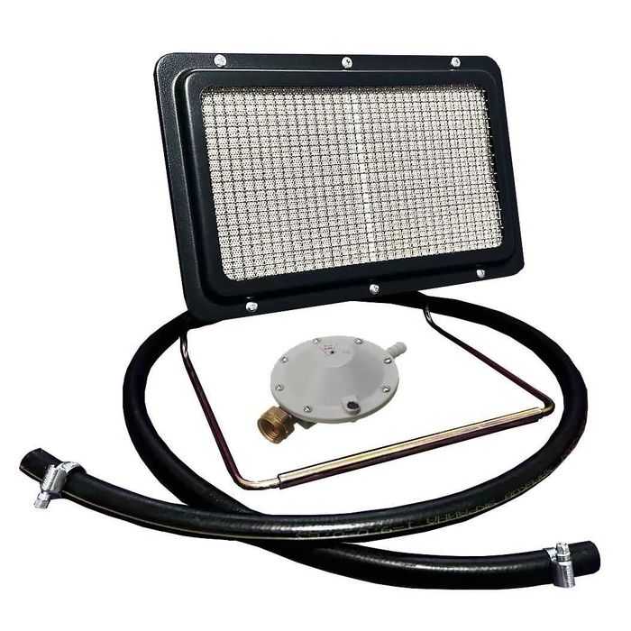 Обогреватель газовый 3,85кВт + шланг, редуктор, 2 хомута в комплекте