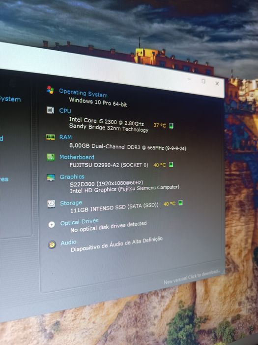 Torre HP i5 8GB | Windows 10 Microsoft Office