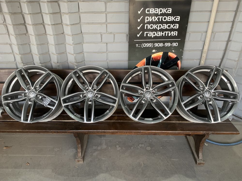 99 Немецкие оригинальные литые диски Lexus 5/114.3 R19 et30 KBA 50169