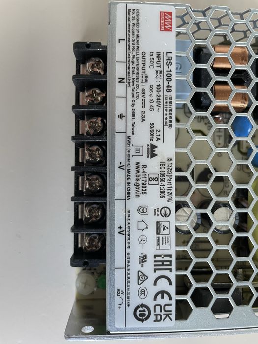 Блок живлення Mean Well 100W 48V