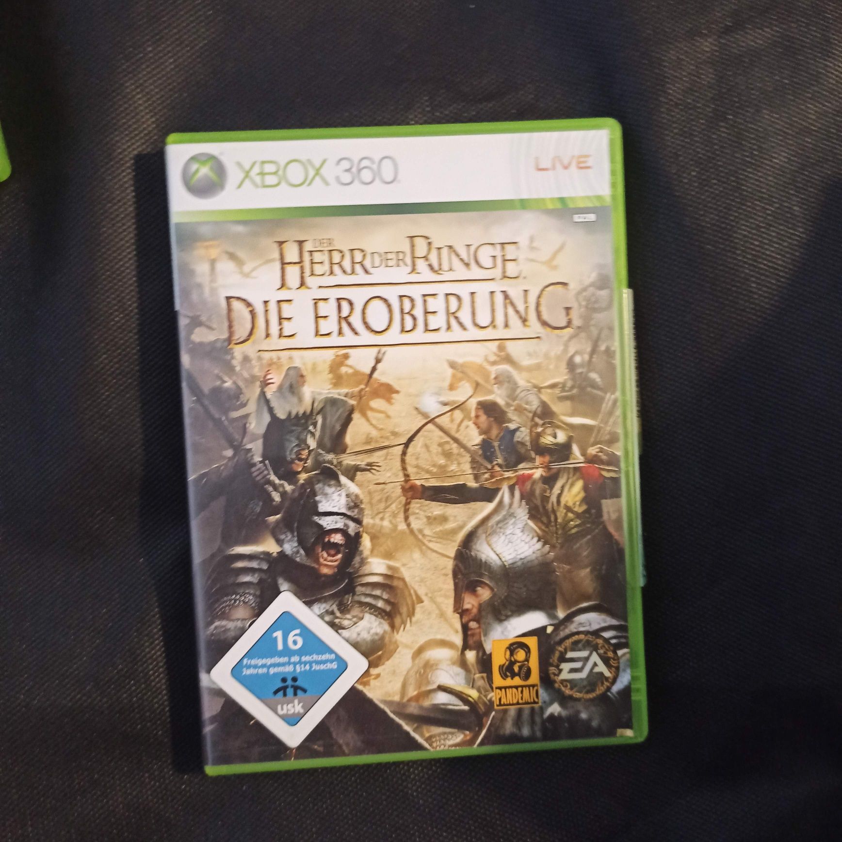 The herr der ringe Die Eroberung xbox360  Władca pierścieńia Lord of