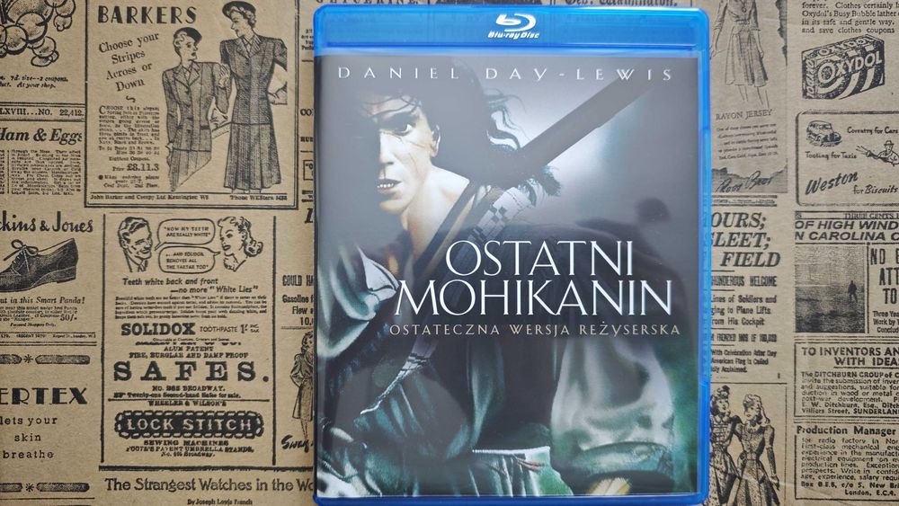 Ostatni Mohikanin	Blu-ray