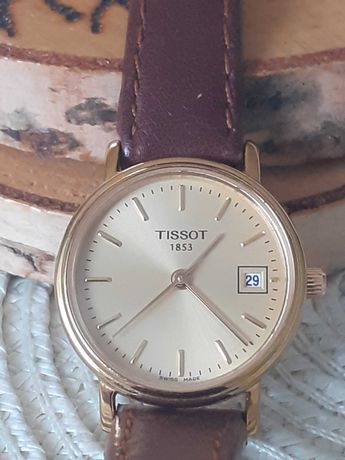 Zegarek Tissot 1853 pozłacany.