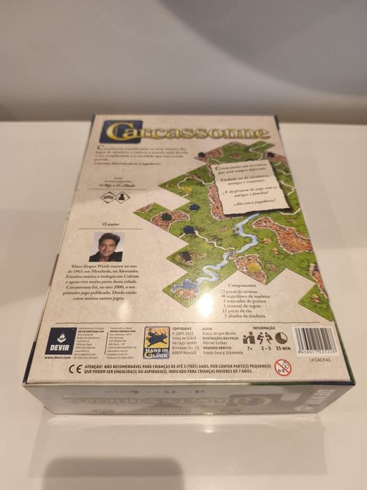 Carcassonne - Jogo de tabuleiro (selado)