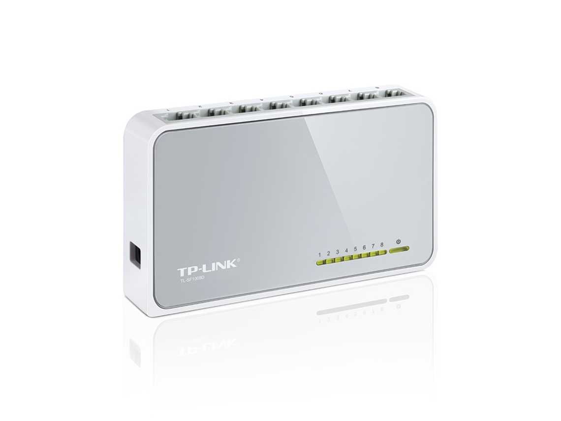Switch TP-LINK TL-SF1008D (8 Portas Fast Ethernet-100 Mbps