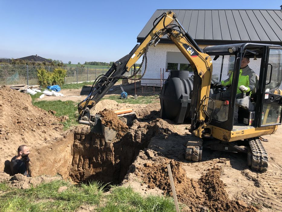 Usługi minikoparką – Piła, Wyrzysk, Chodzież, Złotów