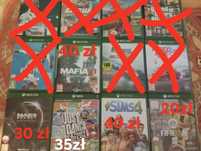 Sprzedam gry na Xbox one