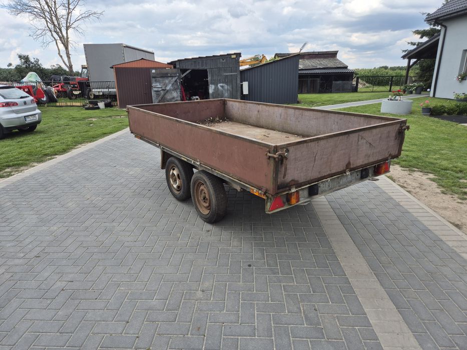 Przyczepka samochodowa platforma 3x1.6  Brenderup