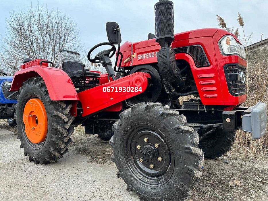 Трактор Shifeng (Forte)-244 R Великі колеса на 24 Ведучий перед Кредит