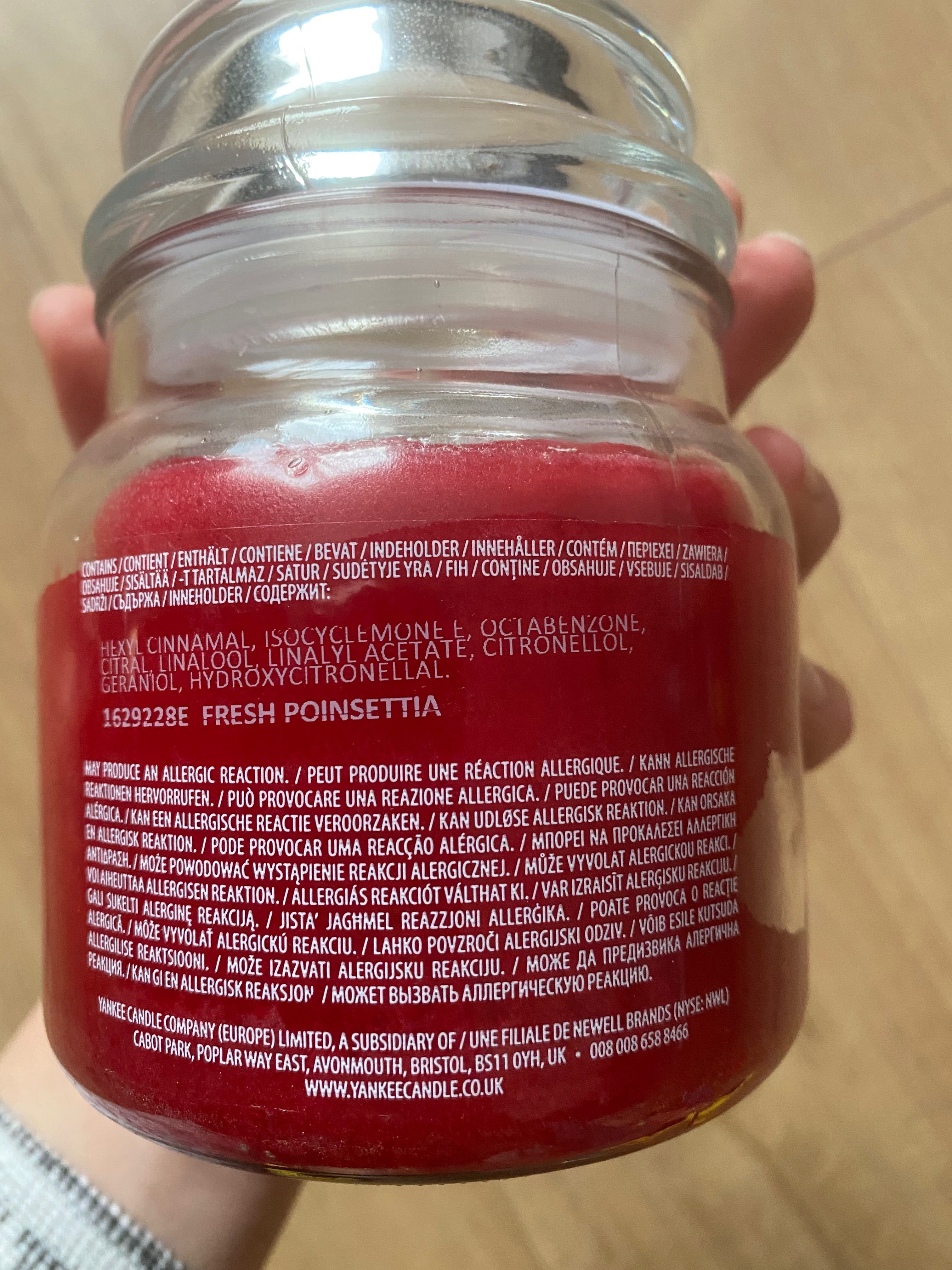 Świeca zimowa Yankee Candle średnia