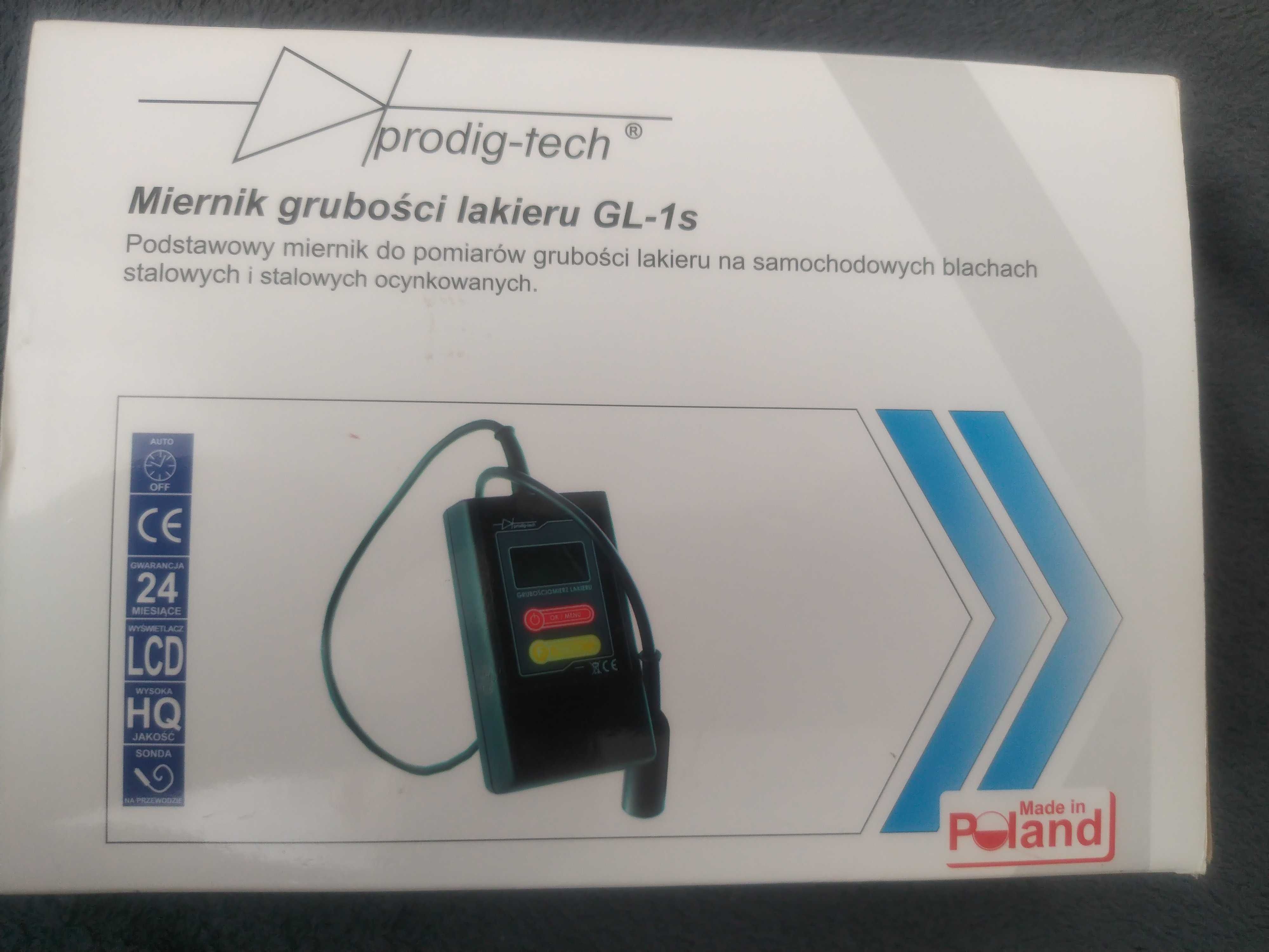 Miernik tester grubości lakieru Prodig Tech GL-1s