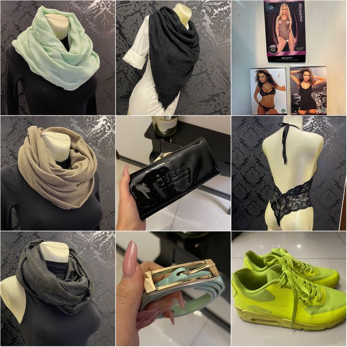 MEGA PAKA ODZIEŻY XS/S/M 34/36 buty, bielizna, firmowki