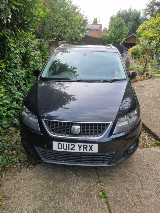 Anglik SEAT ALHAMBRA SE LUX 2012 2.0 TDI Automat Elektryczne drzwi