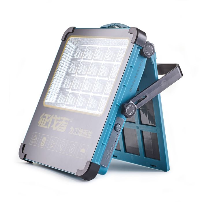 Прожектор автономний на акумуляторах, павер банк автономна лампа