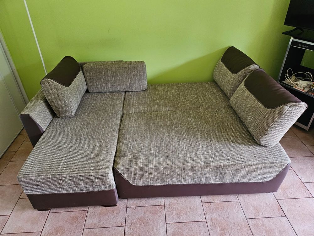Narożnik z funkcją spania