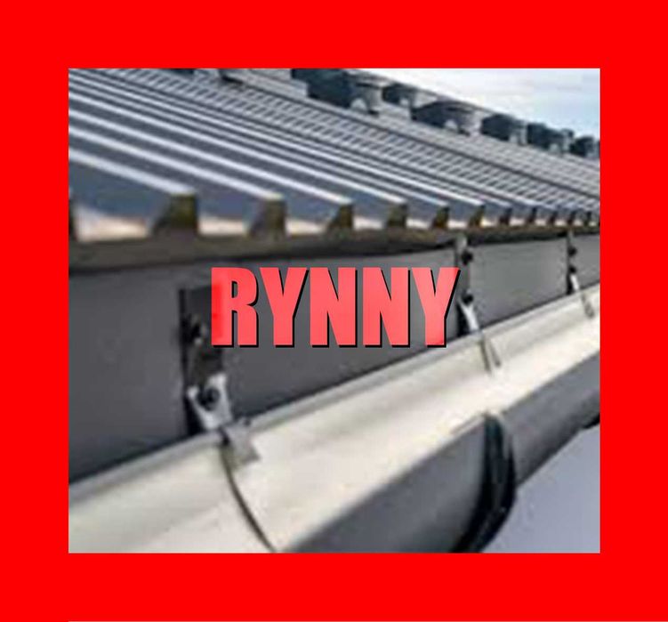 Rynny i Rury dachowe metalowe Rynna Dachowa na Dach, akcesoria, hak