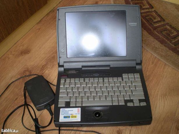 Zabytkowy laptop-unikat COMPAQ Armada 1120
