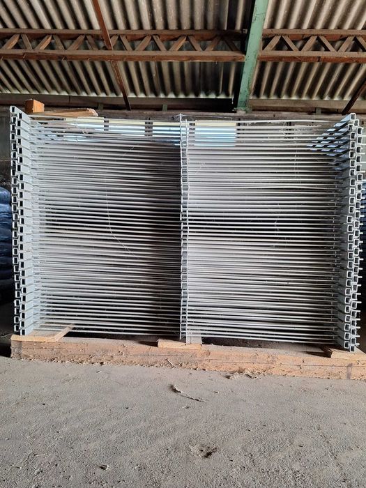 Ogrodzenie ocynk - przęsła - słupki - zbrojenie