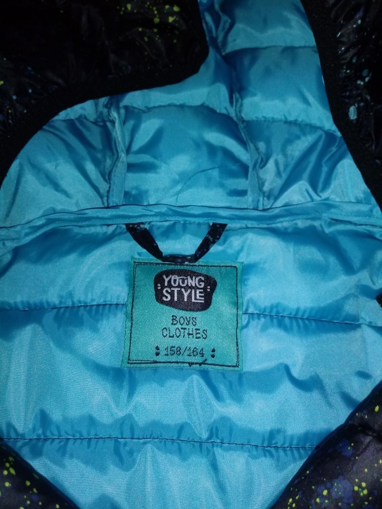 Wiosenna pikowana kurtka Young Style rozmiar 158/164