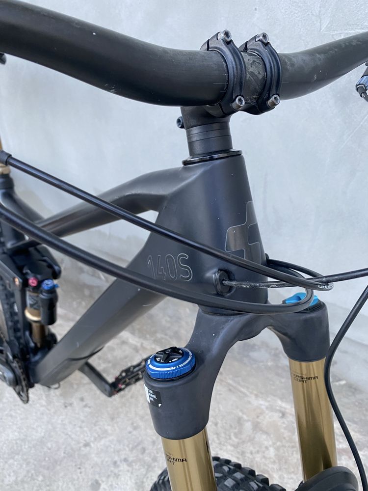 Двухпідвіс cube stereo 140/150 2022 M dh/fr enduro trail