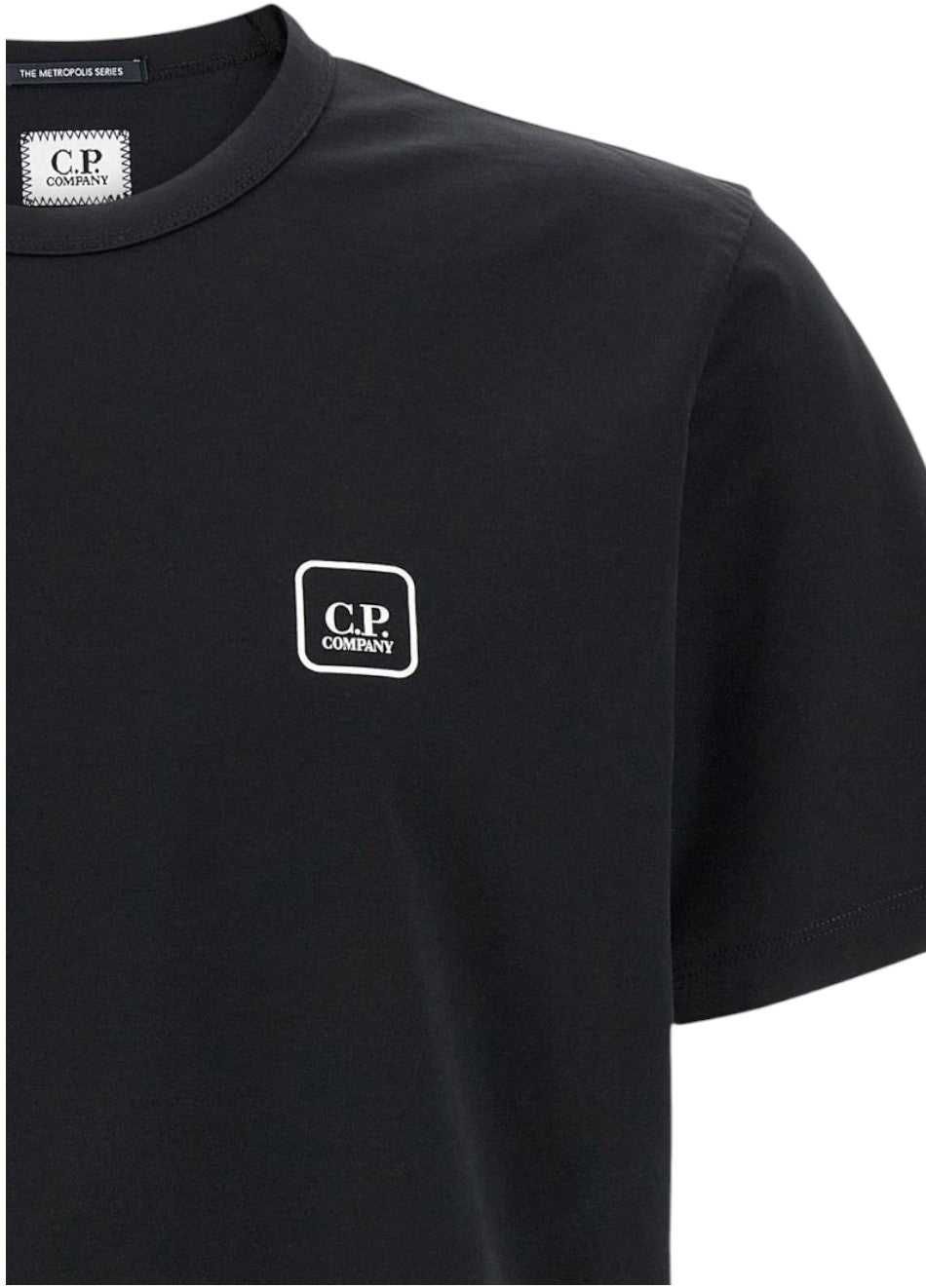 Футболка C.P. Company The Metropolis Series T-shirt Black 18CLTS049A00