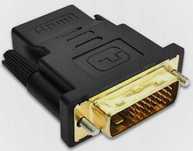 Adapter Przejściówka Konwerter DVI-D 24+1pin do HDMI