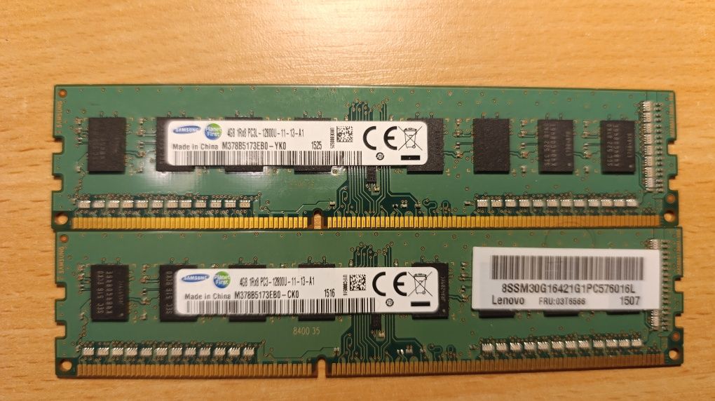 Pamięć RAM DDR3 2x4GB Samsung PC