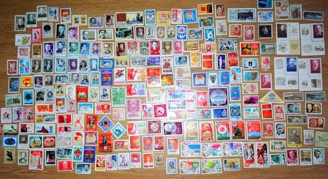 Коллекция почтовые марки СССР 350 шт
