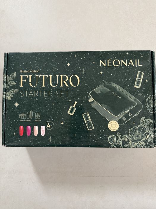NEONAIL FUTURO Starter Set – nowy zapakowany paznokcie lampa hybrydy