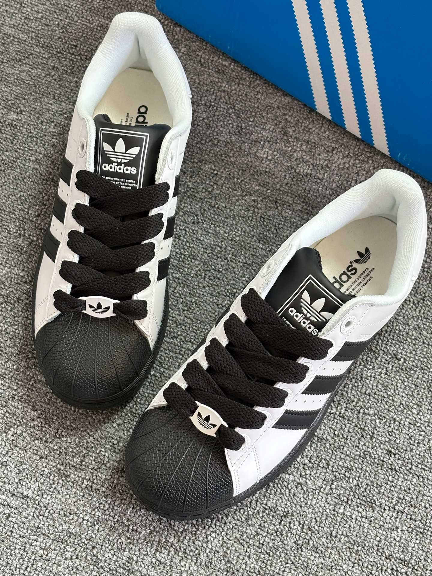 MaZuBaoYu|buty|2025|Superstar|adidas|biały i czarny|r.40