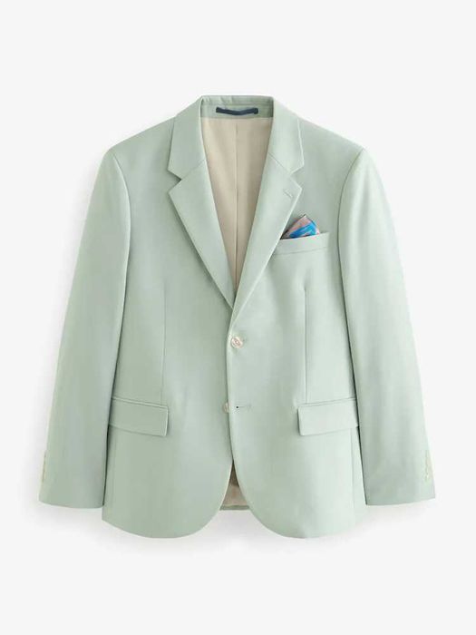 Bardzo ładna modna marynarka NEXT miętowa pastelowa cena sklepowa480zł