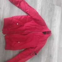 Czerwony bomber Bershka S/30jak nowa