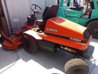Kubota F3560 4x4 corta mato 1.20 , 1 dono apenas 395horas