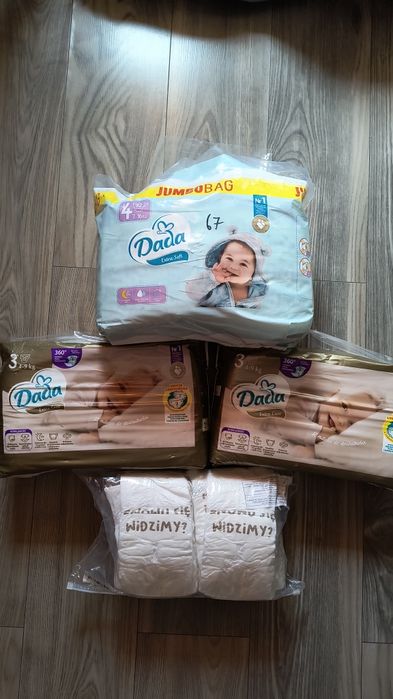 Pieluszki Dada 3 i 4