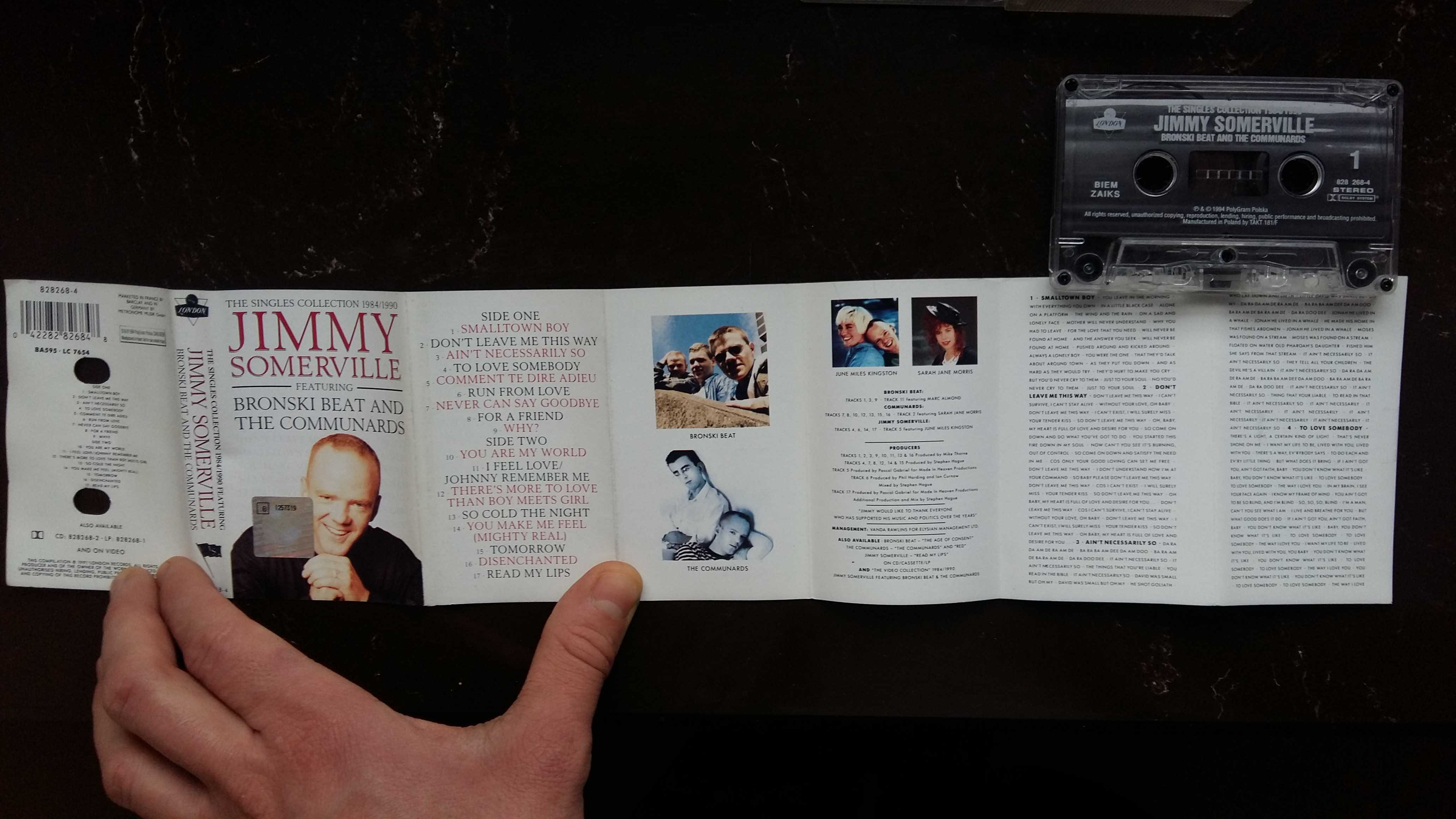 Jimmy Somerville ft. Bronsky Beat- The Singles Collection 1984/1990