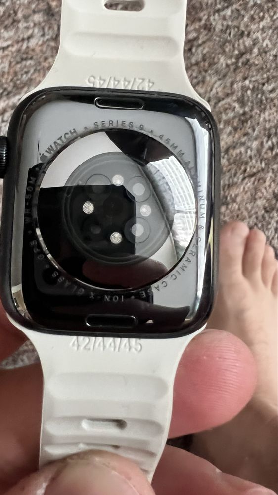 Apple watch 9 wifi + 10 pasków. Idealny