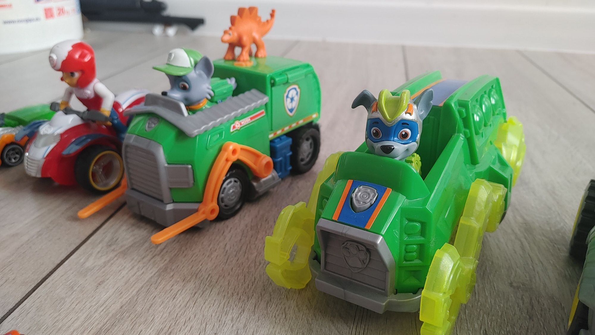 Psi patrol zestaw zabawki chase rubble zuma  skye